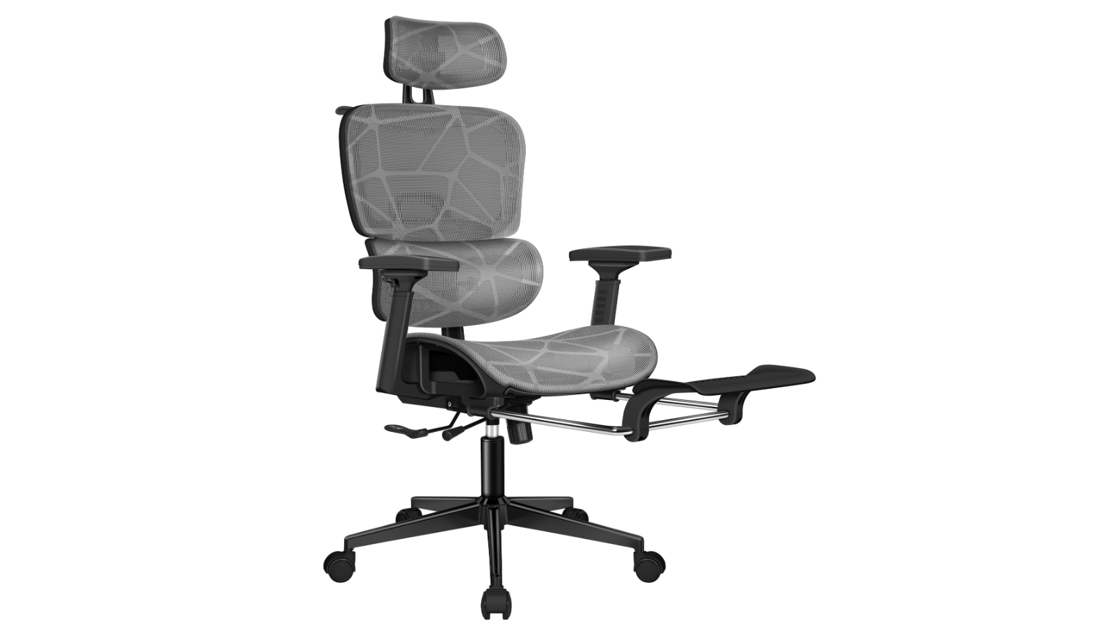Alfordson Mesh Executive Spider Design Ergonomic Office Chair - Black/Grey