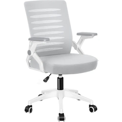 ALFORDSON Mesh Fabric Office Chair - Grey