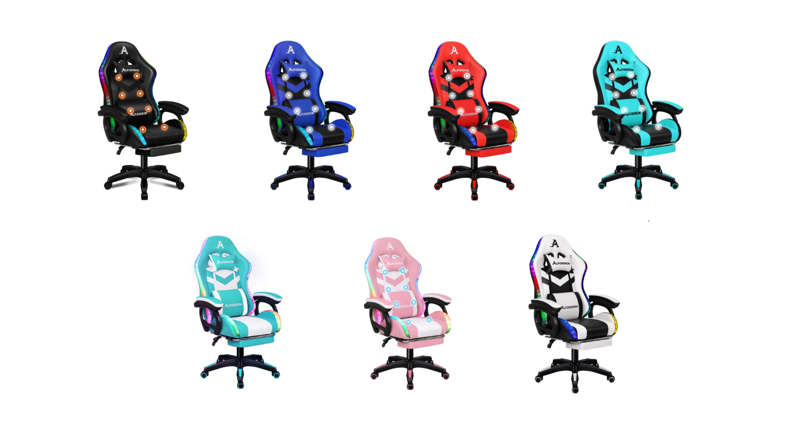 ALFORDSON LED Gaming Office Chair