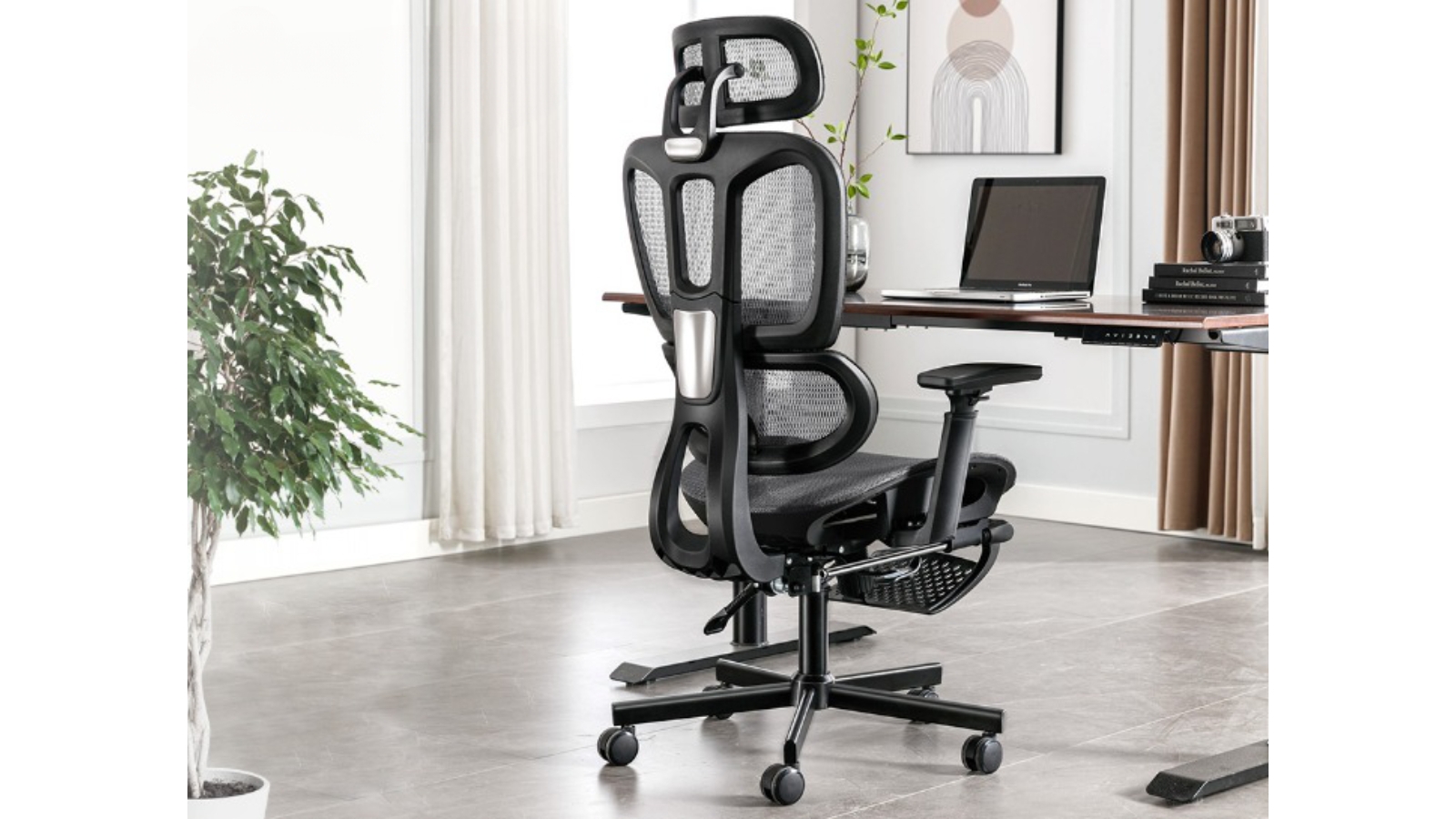 Alfordson Grey Ergonomic Office Chair | Harvey Norman