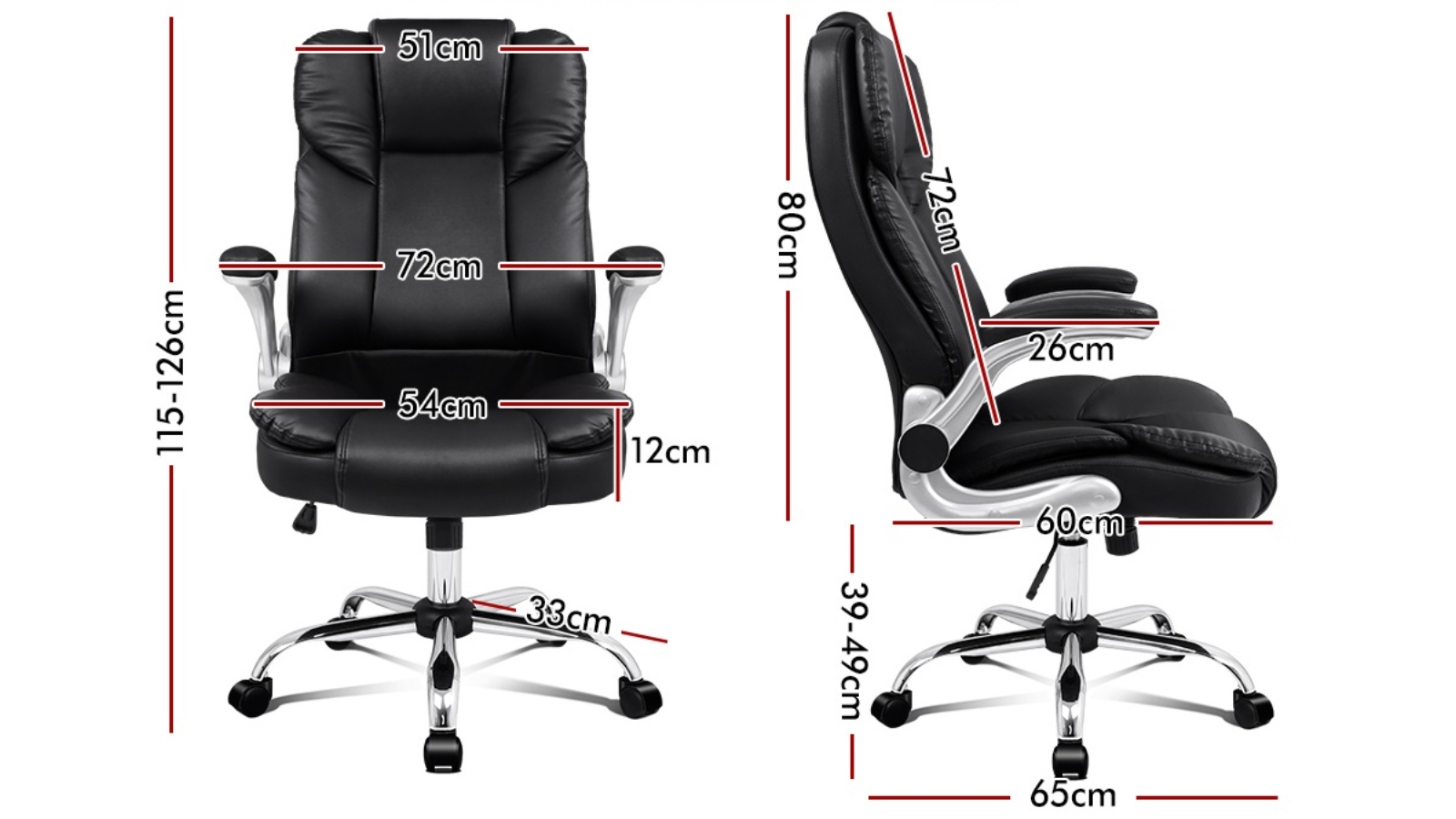 Leather office chair online harvey norman