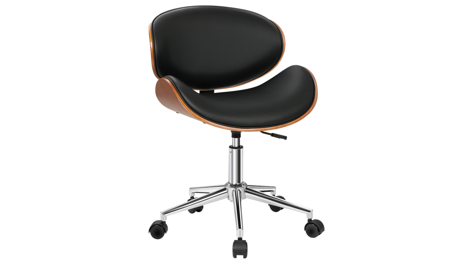 ALFORDSON Wooden Office Chair Executive Aria - Black