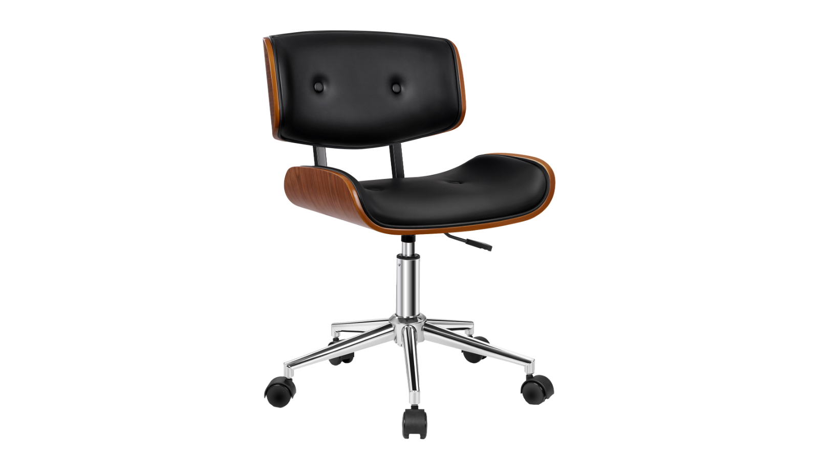 ALFORDSON Wooden Office Chair Executive Estelle  -Black