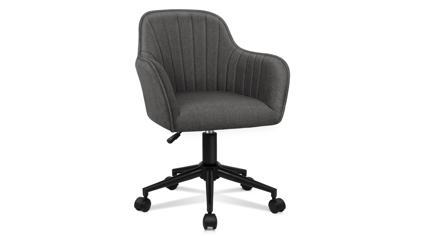 ALFORDSON Office Chair Fabric - Dark Grey