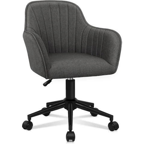 ALFORDSON Office Chair Fabric - Dark Grey