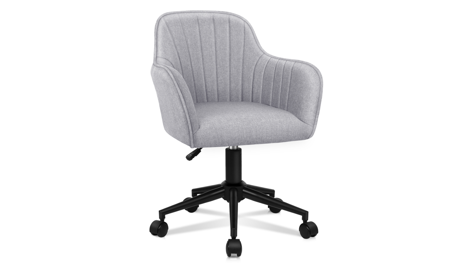 ALFORDSON Office Chair Fabric - Light Grey