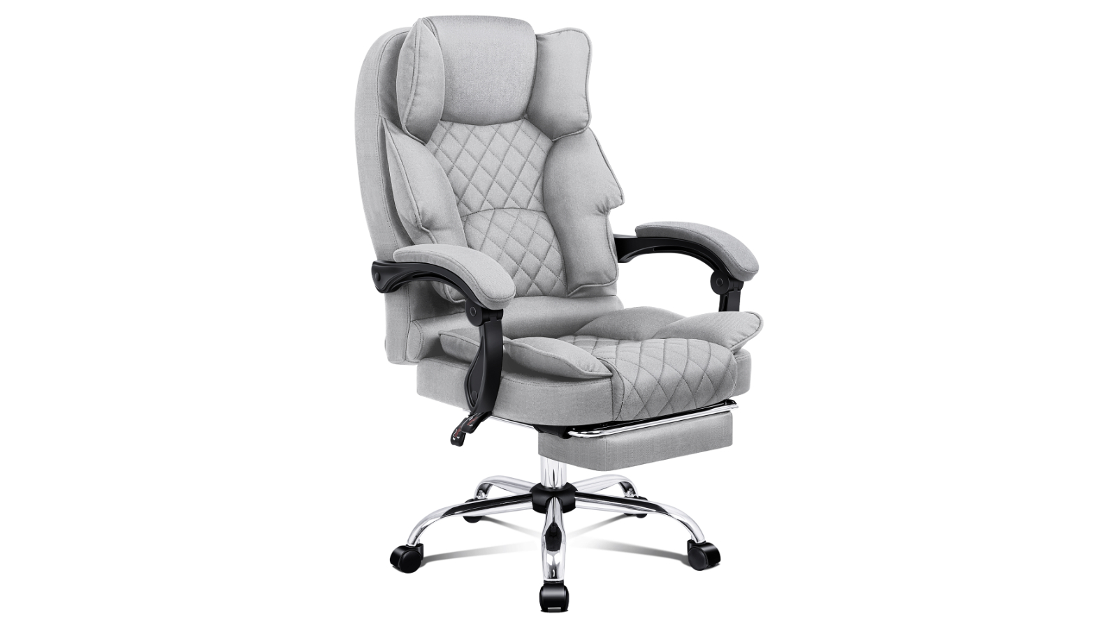 Alfordson Fabric Executive Heated Massage Computer/Office Chair