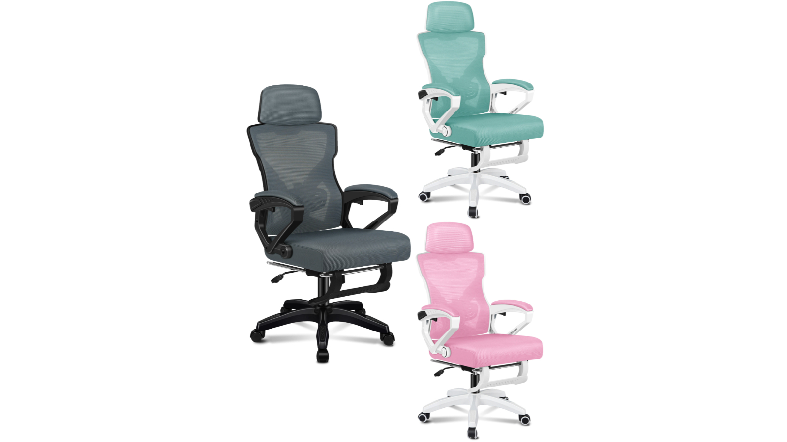 Alfordson Mesh Executive Office Chair Recliner