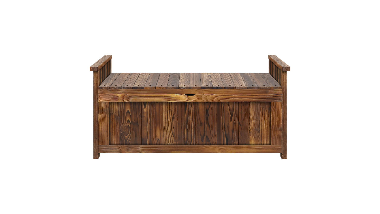 ALFORDSON Outdoor Charcoal Storage Box Wooden Garden Bench Chest