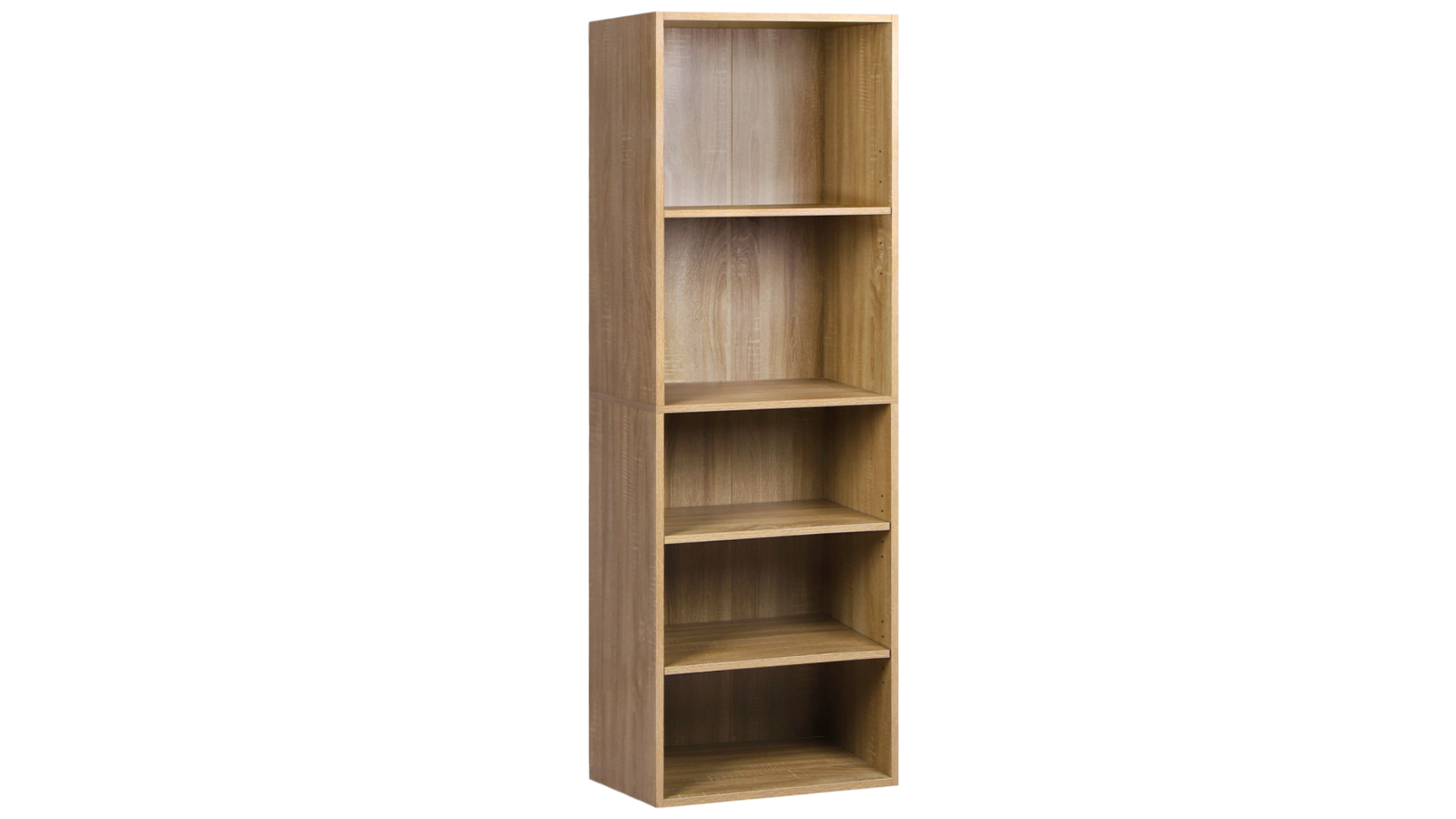Alfordson 5-Shelves Chest Office Tallboy Cabinet - Wood