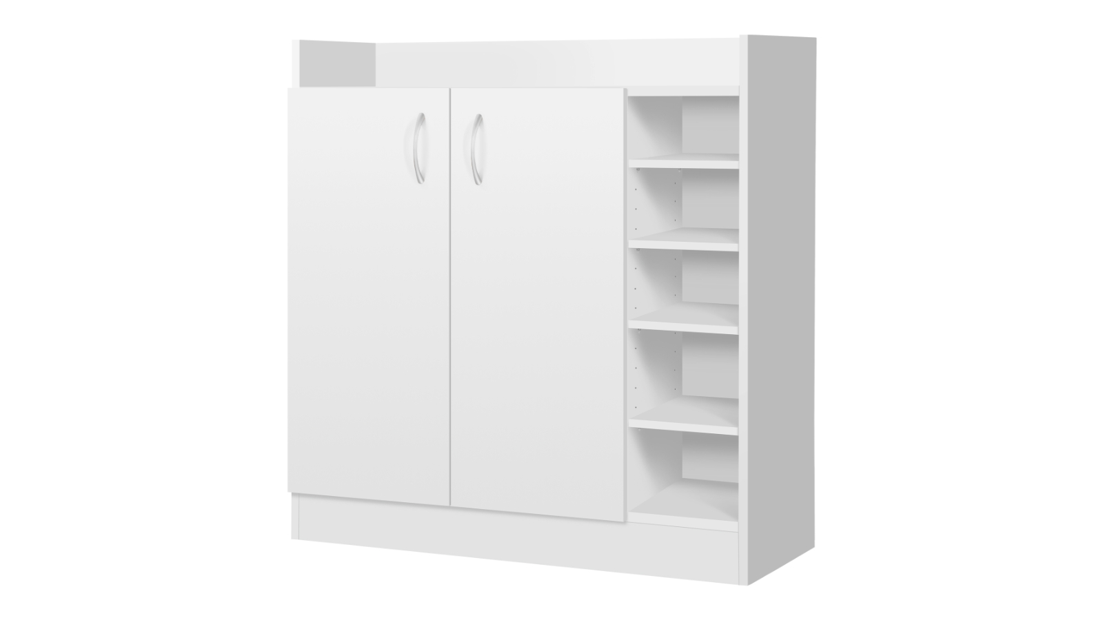 ALFORDSON 21 Paris Shoe Cabinet Storage Organizer White