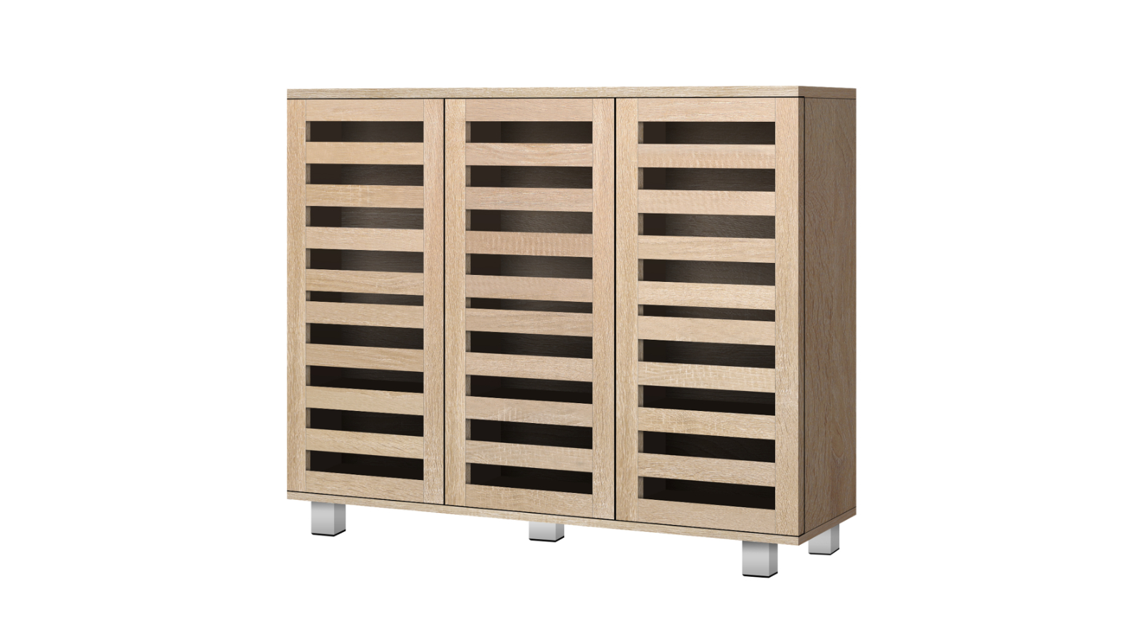 ALFORDSON 30 Paris Shoe Cabinet Rack Storage Organizer Wood