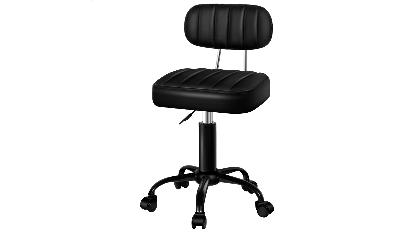 ALFORDSON Salon Stool Backrest Lina- Black