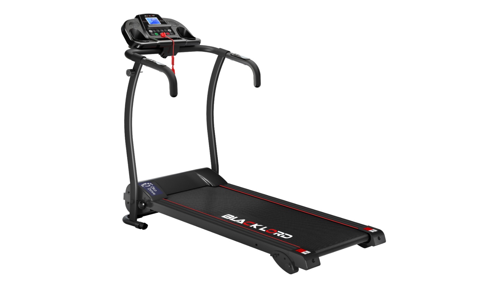BLACK LORD Treadmill Electric Exercise Running Machine Foldable - 36CM