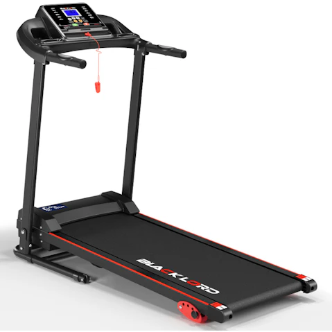 Black Lord 40cm Incline Foldable Electric Treadmill