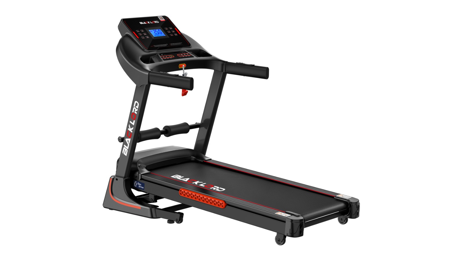 BLACK LORD Treadmill Electric Incline Running Machine Foldable - 48.5CM