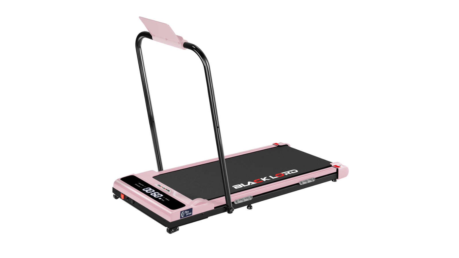 Black Lord Foldable Incline Brushless Motor Electric Walking Pad - Pink