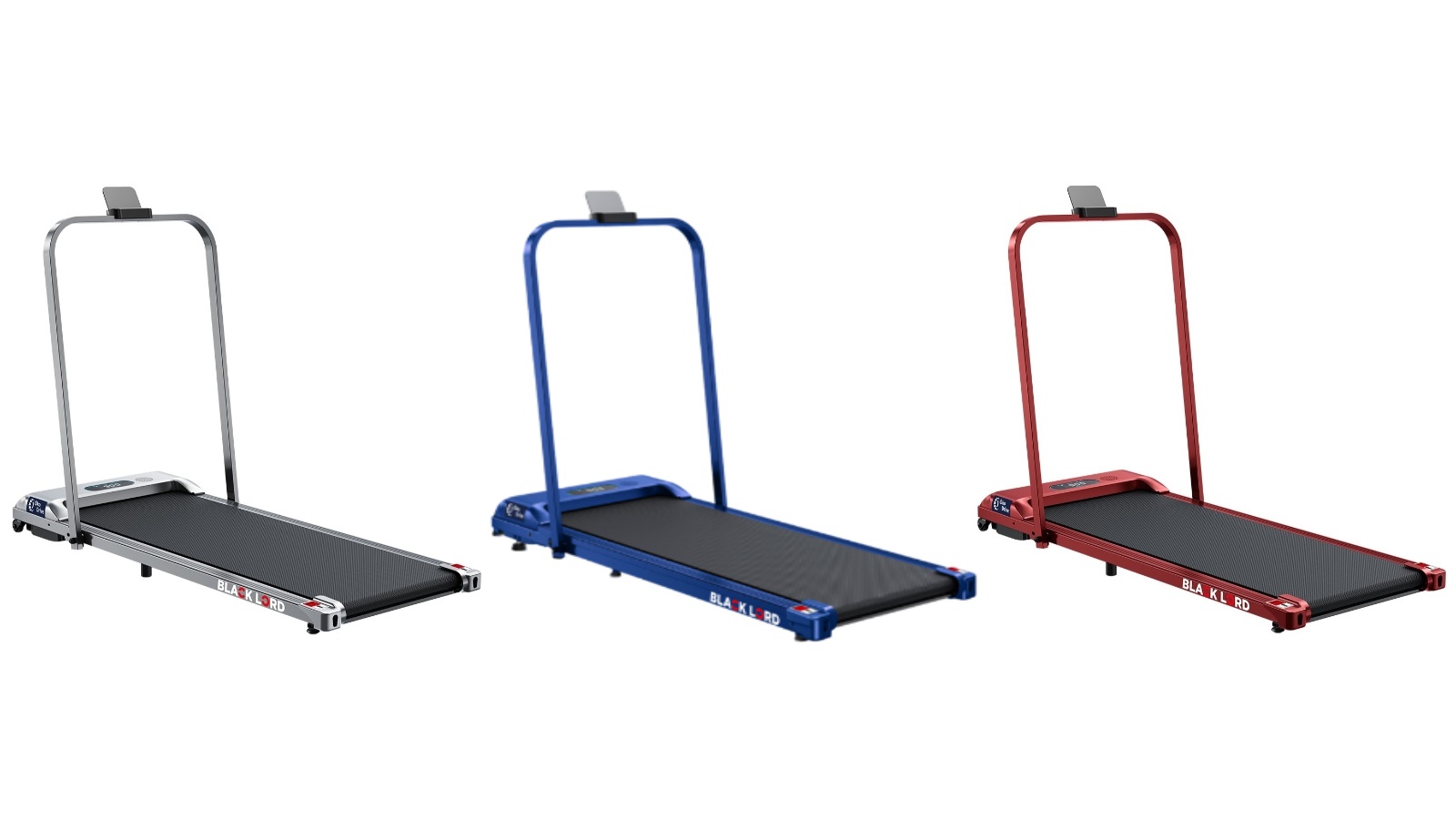 Black Lord Treadmill Electric Walking Pad Home Office Gym Fitness Foldable