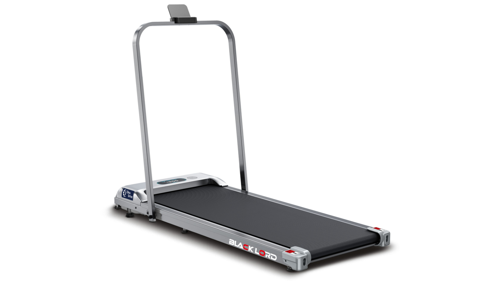 BLACK LORD Treadmill Electric Walking Pad Remote Foldable - Silver