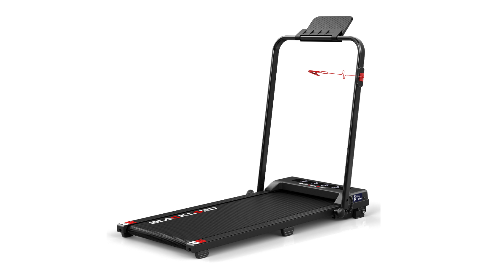 Black Lord Home Gym Electric Foldable Under Desk Walking Pad - Black