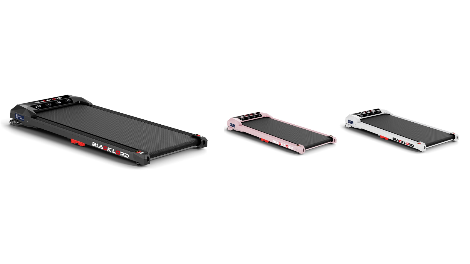 Black Lord Under Desk Incline Electric Walking Pad