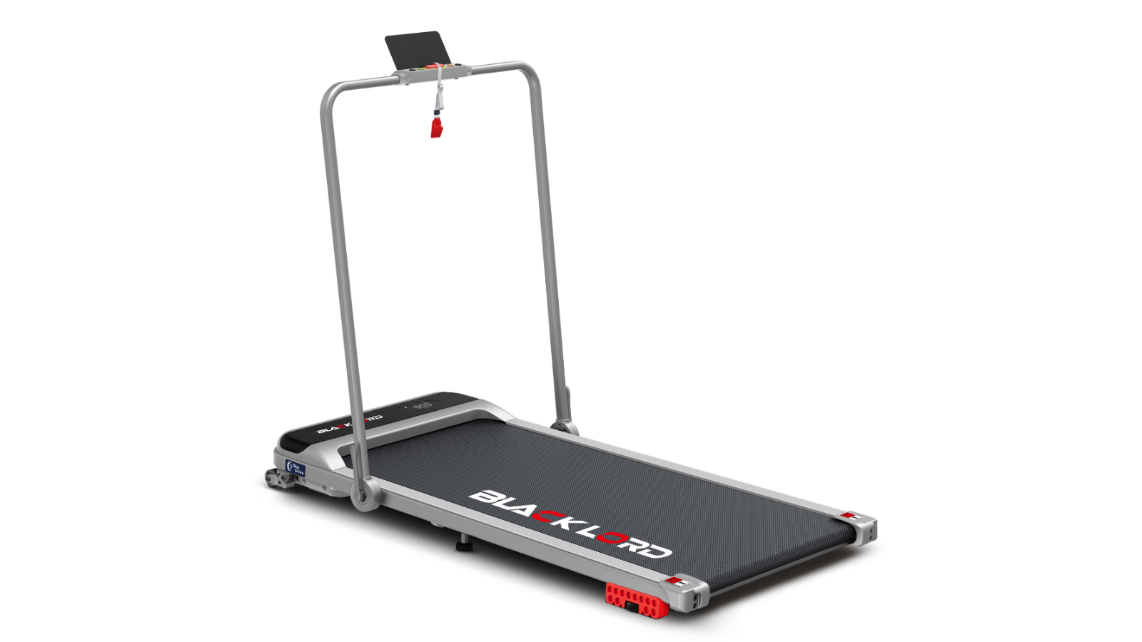 BLACK LORD Treadmill Electric Walking Pad 40CM Belt Foldable - Silver