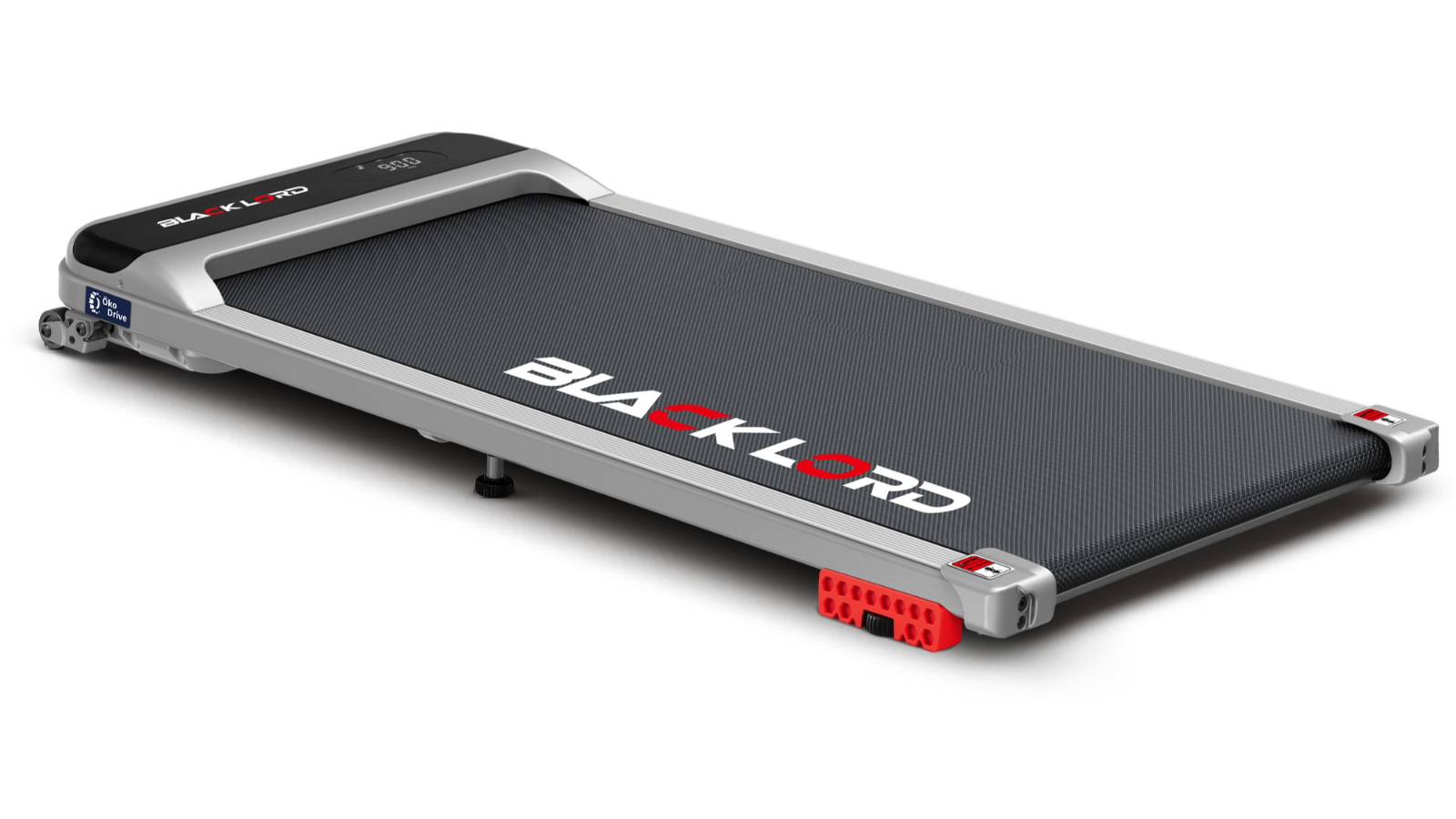 BLACK LORD Treadmill Electric Walking Pad Remote 40CM Belt - Silver