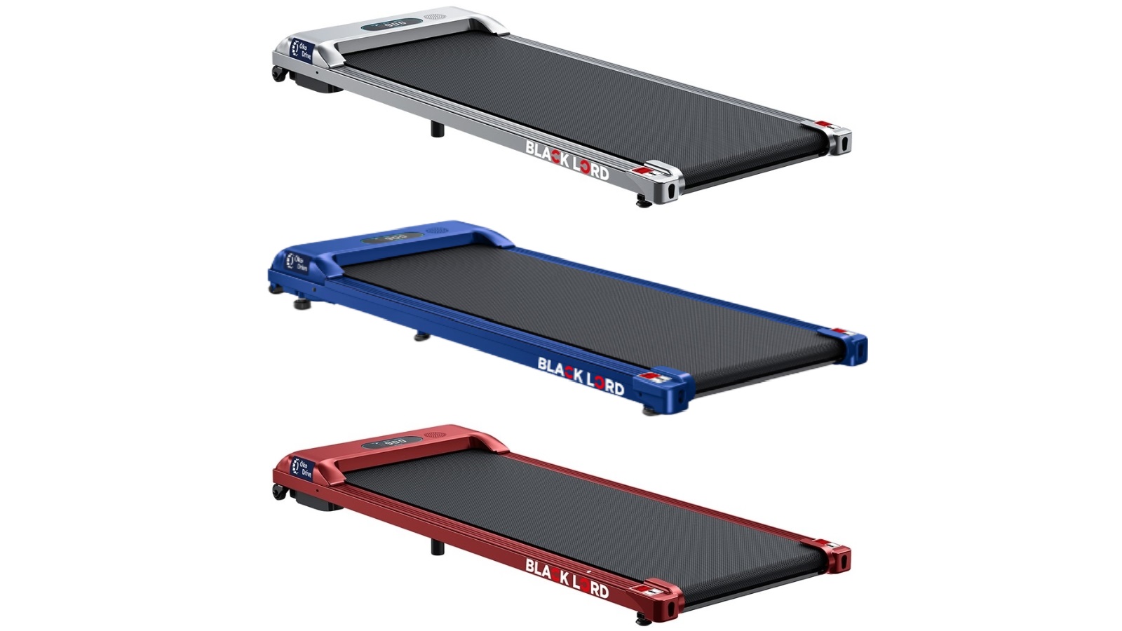 BLACK LORD Treadmill Electric Walking Pad Remote Bluetooth APP