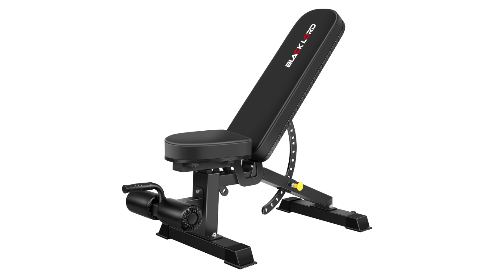 BLACK LORD Commercial Weight Bench FID Bench Flat Incline Decline Press Gym