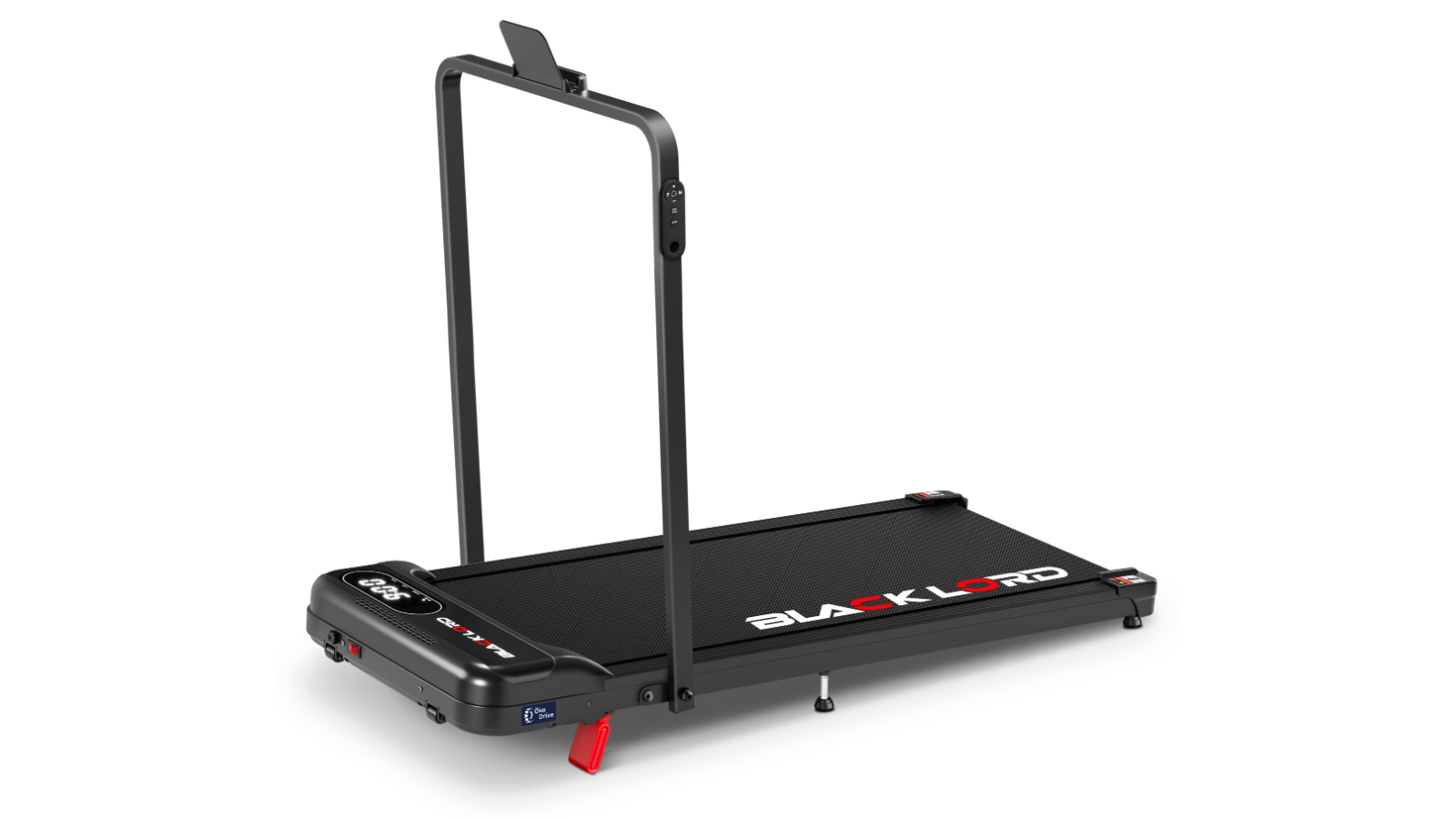 Black Lord Magnetic Remote Folding Electric Incline Walking Pad - Black