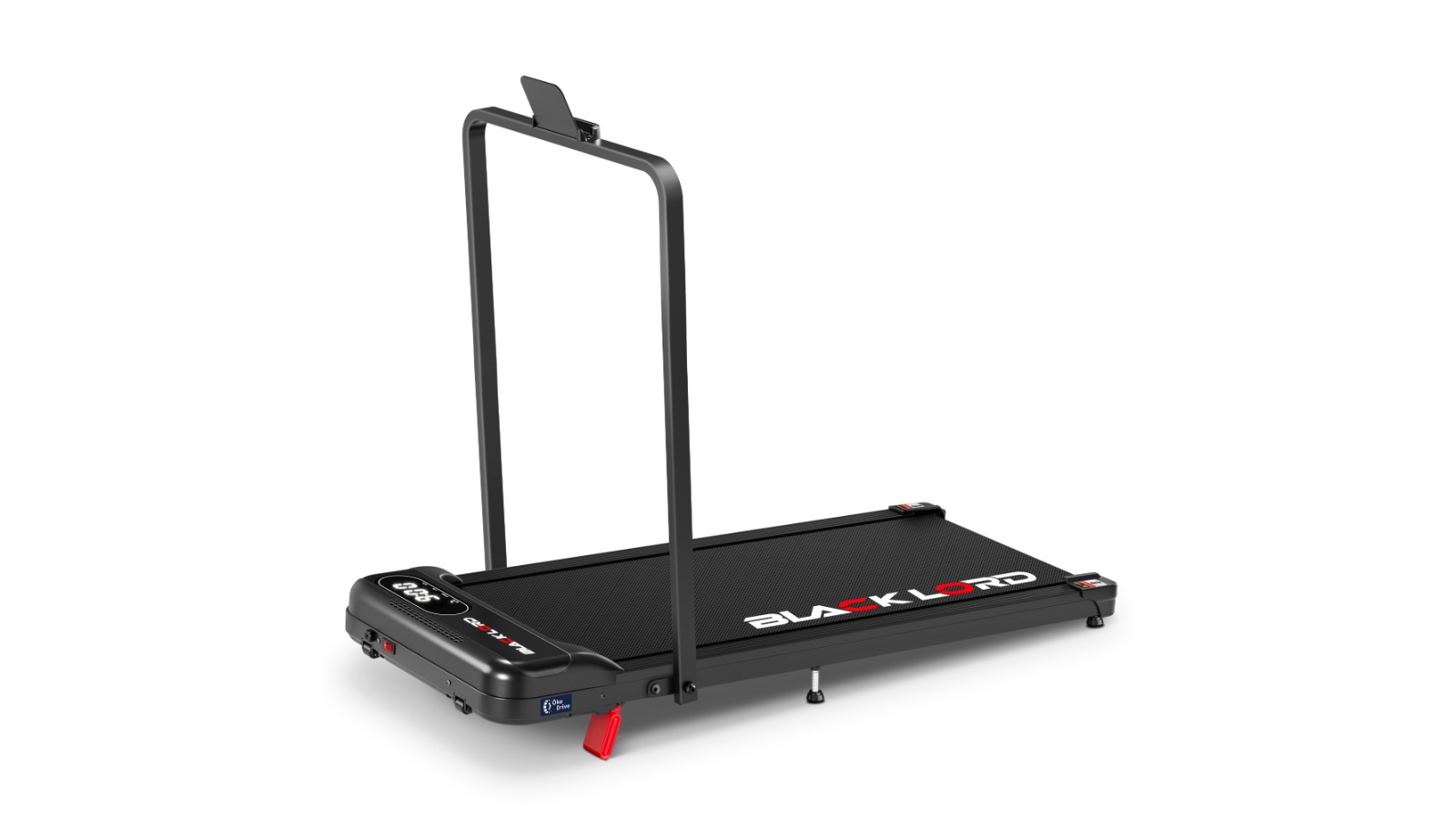 Black Lord Folding Electric Incline Walking Pad - Black