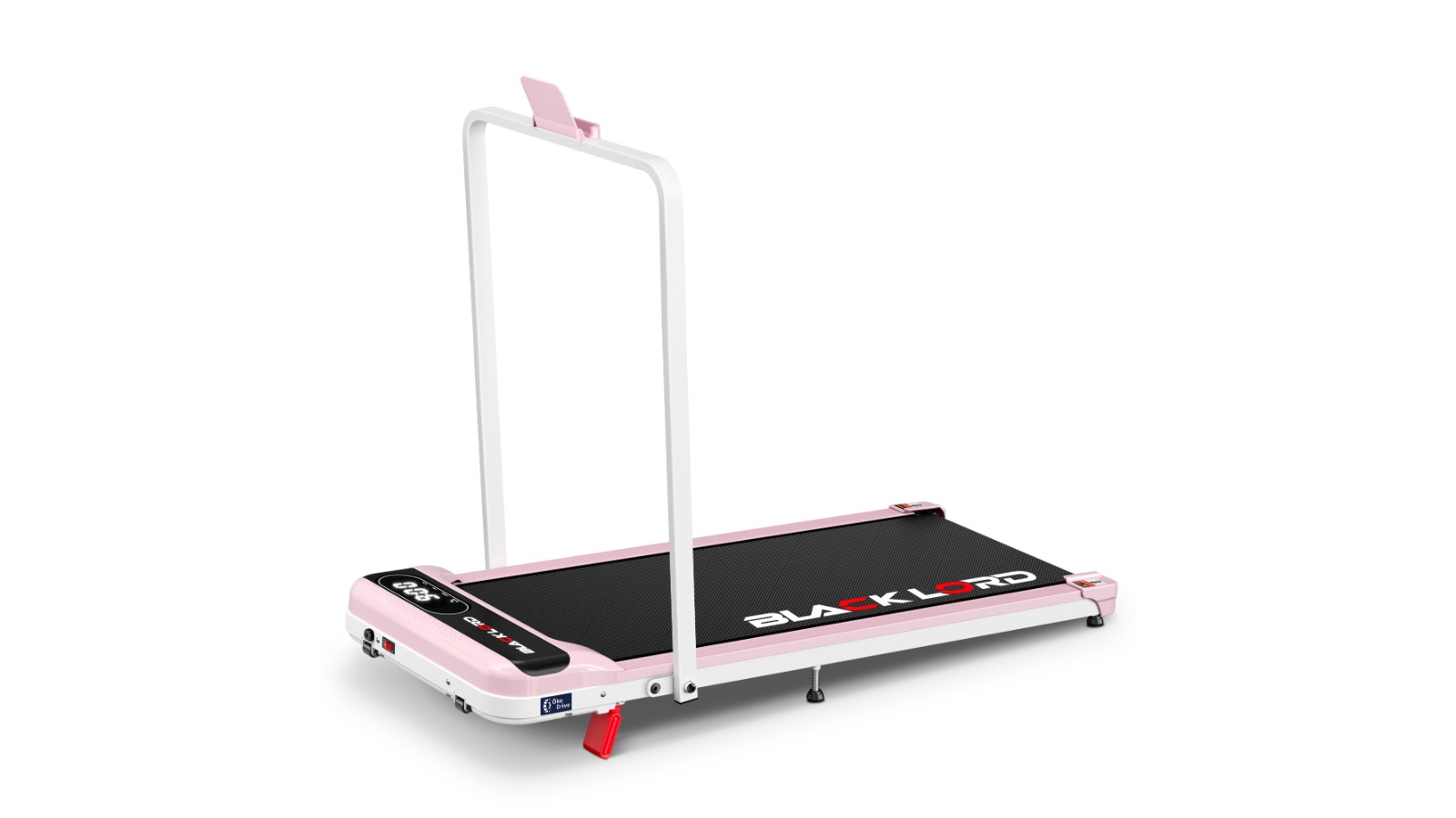 Black Lord Incline Folding Walking Pad - Pink