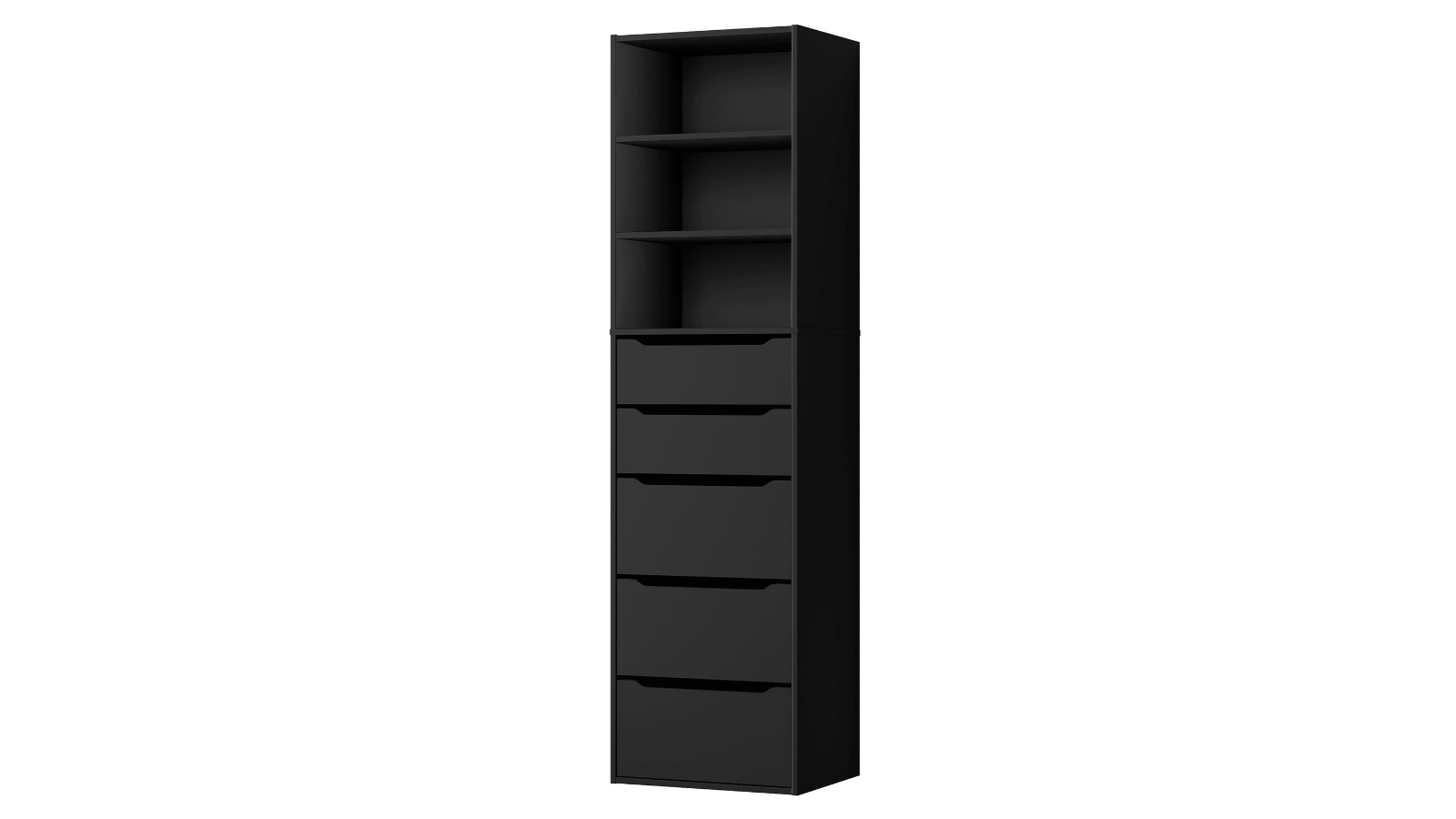 ALFORDSON Wardrobe Clothes Storage Cabinet Closet 5 Drawers - Black