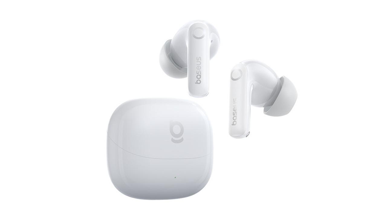 Baseus BP1 Pro ANC Earbuds - Moon White
