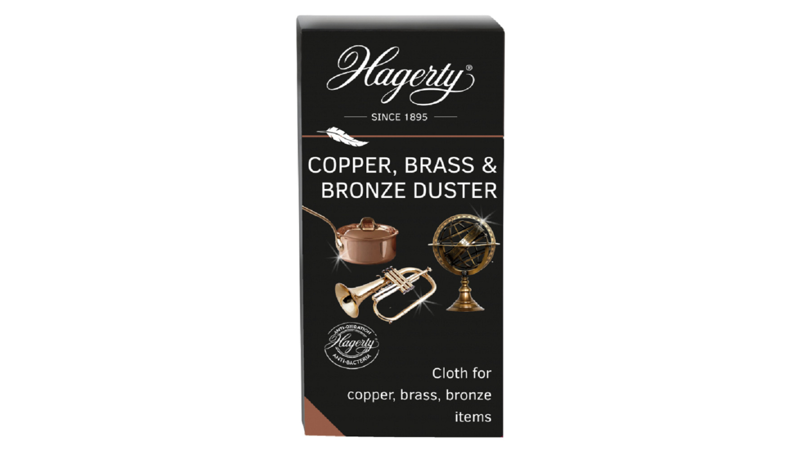 Hagerty Copper Brass and Bronze Dusting Cloth - 55 x 36cm