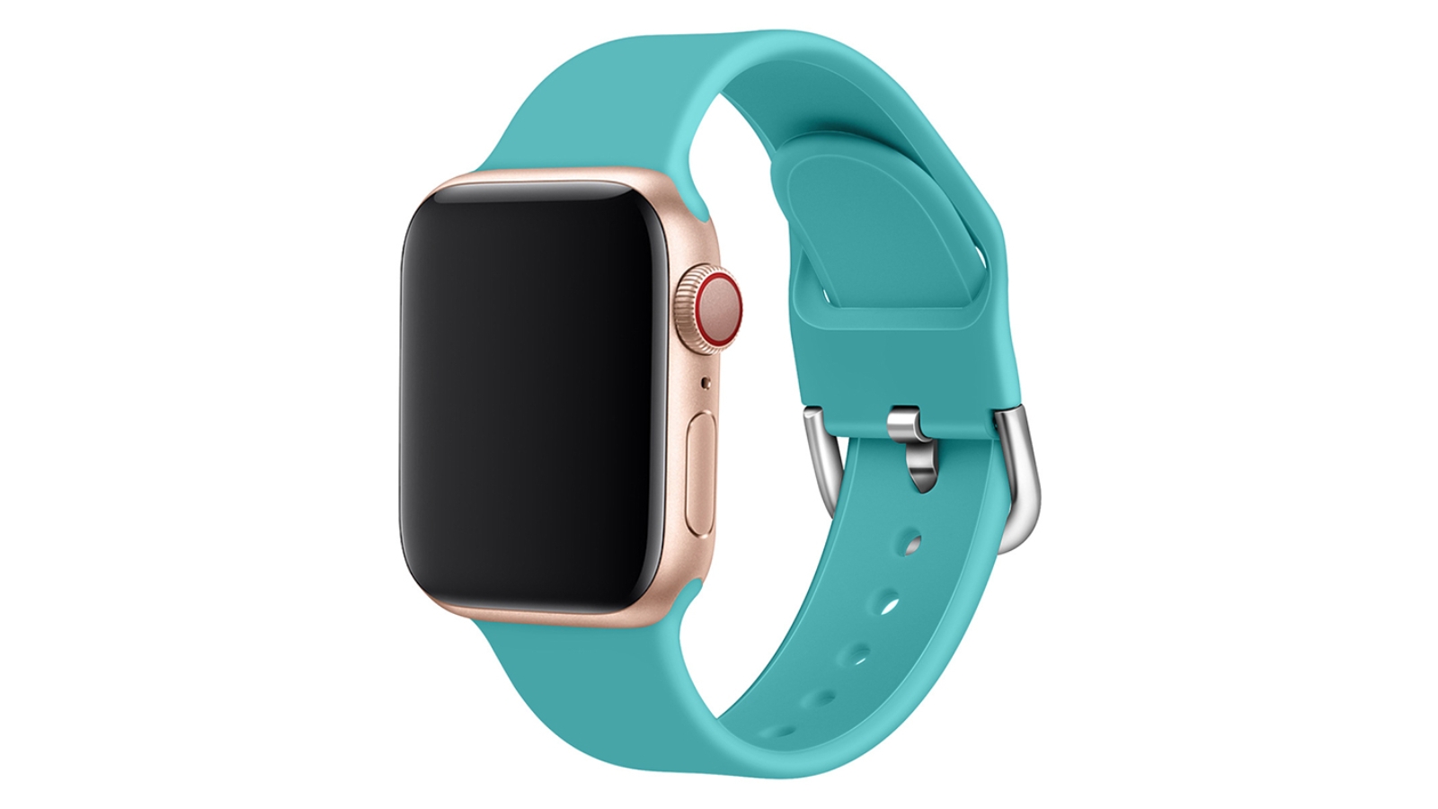 Swifty Aqua Blue Apple Watch Sports Band - 38mm