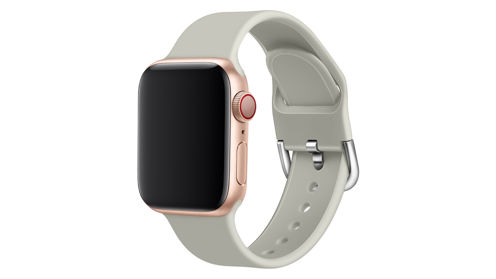 Swifty Light Grey Apple Watch Sports Band - 38mm