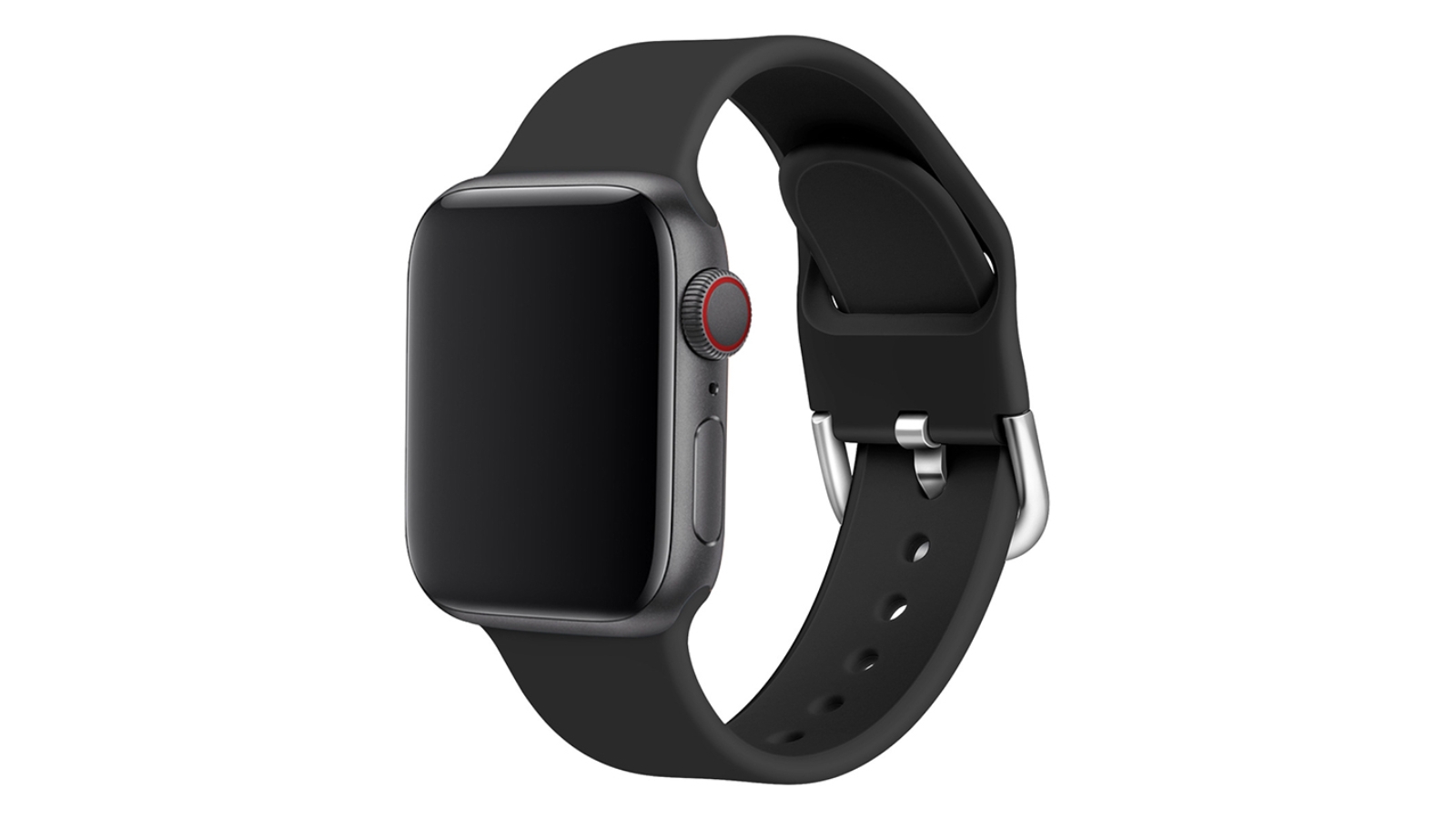 Swifty Black Apple Watch Sports Band - 38mm