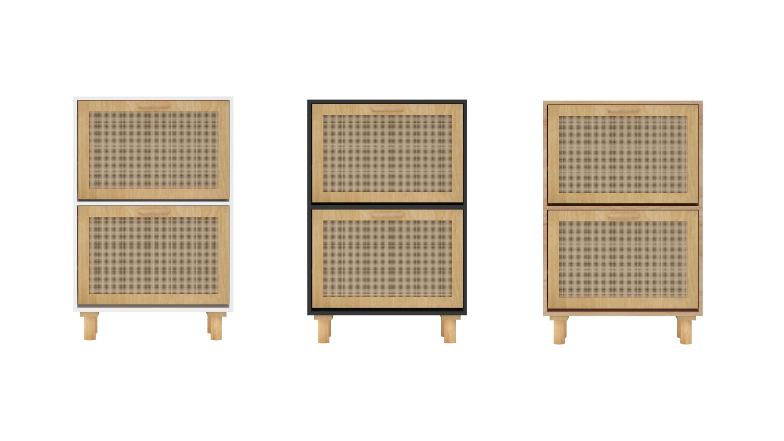 vidaXL 52 x 25 x 80cm Shoe Cabinet