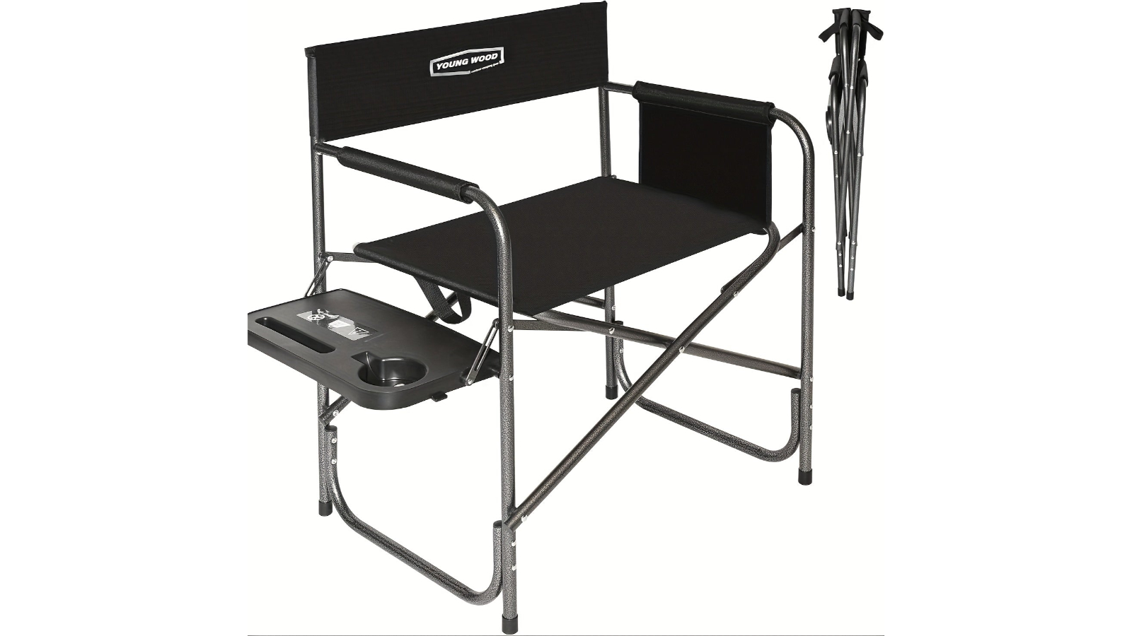 NNETM Folding Camping Chair with Cup Holder