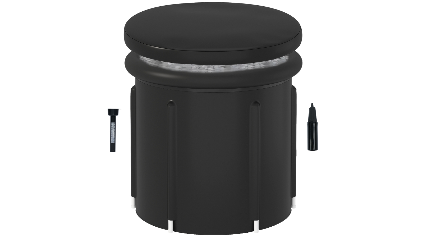 Advwin Ice Bath Therapy with Cover Pump and Carrying Bag - 376 Litre