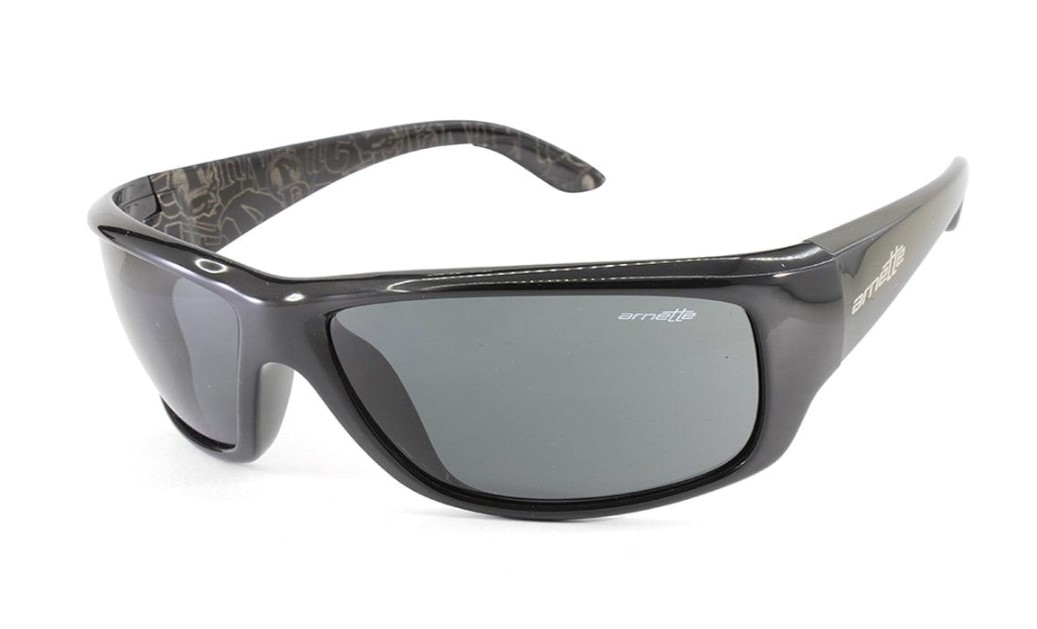 Arnette Cheat Sheet Gloss Black Men's Sunglasses