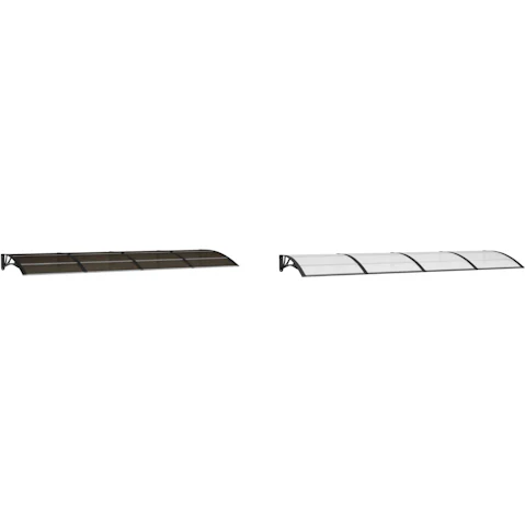 vidaXL Polycarbonate 350 x 100cm Door Canopy