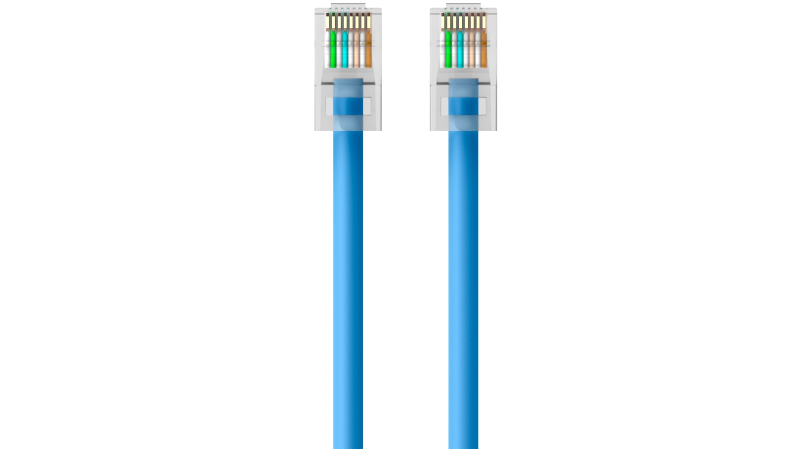 Belkin 1m CAT6 Snagless Ethernet Patch Cable - Blue