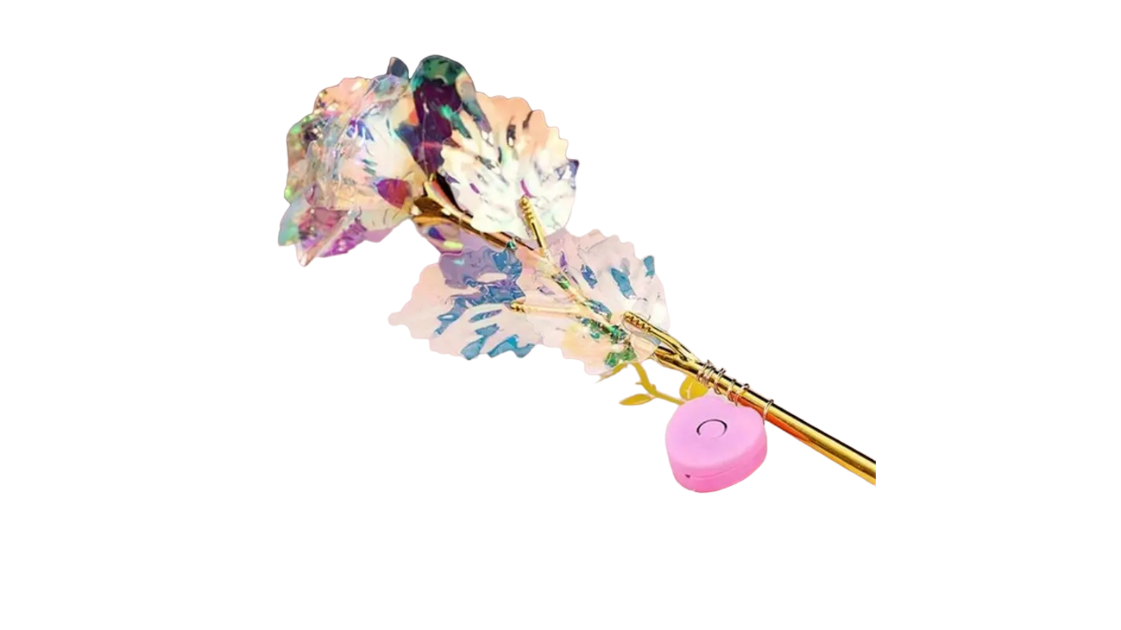 TM 24K Artificial Rainbow Flower - Multi-colour