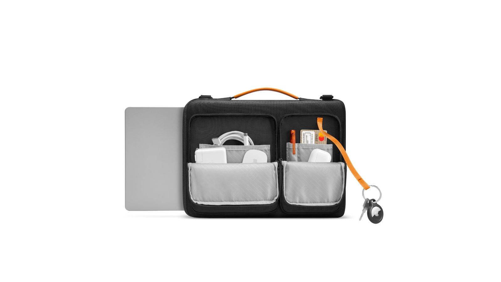 tomtoc Black A42 Defender Laptop Shoulder Bag 14inch Harvey Norman