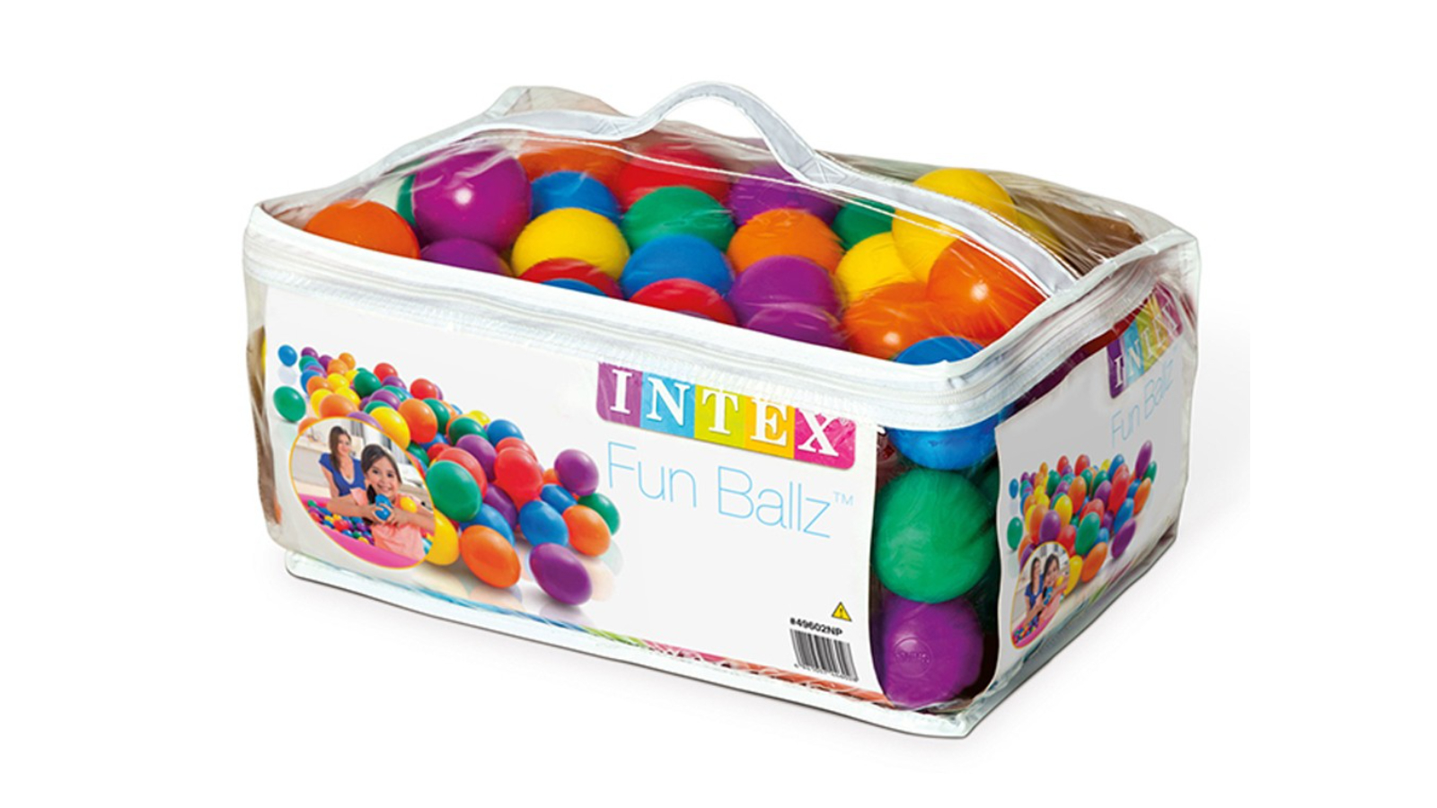 Intex 6.5cm Kids Plastic Balls - 2 year+