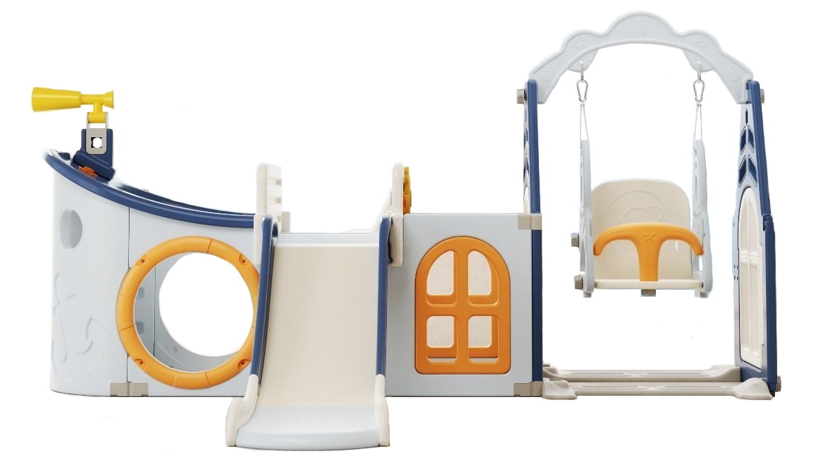 All 4 Kids Hunter Pirate Ship Baby Slider Play Center