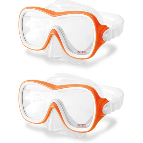 Intex 2 Piece Kids Assorted Aqua Flow Sport Wave Rider Swimming Mask