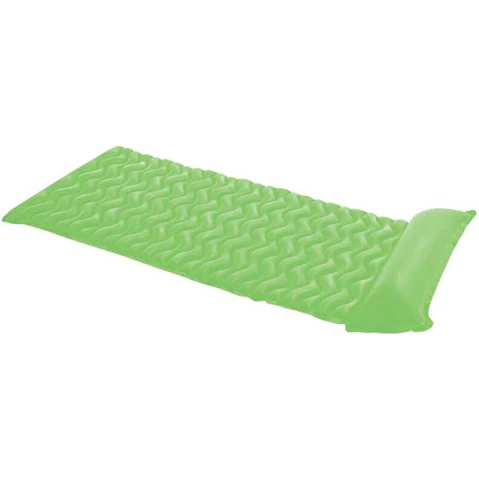 Intex Inflatable Tote-N-Float Wave Mat for Swimming Pool with Pillow - Green